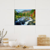 Poster Flume Falls | Montagnes Adirondack (Cuisine)