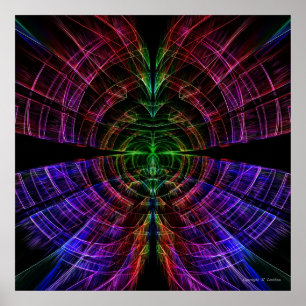 Poster Fluorescent, fluo, fluos