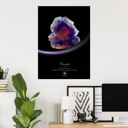 POSTER FLUORITE (Bureau à domicile)
