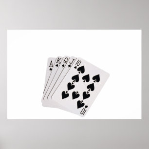 Poster Flush Royal