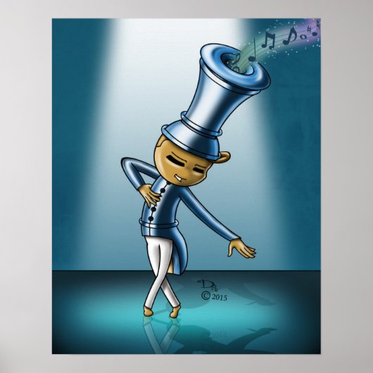 Poster Flûte (Devant)