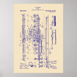 Poster Flûte