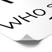 Poster Flûte à l'esprit droit (Coin)