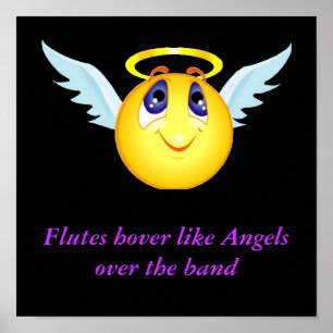 Poster Flute Angel