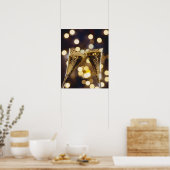 Poster Flûte au champagne grillée, gros plan (Cuisine)