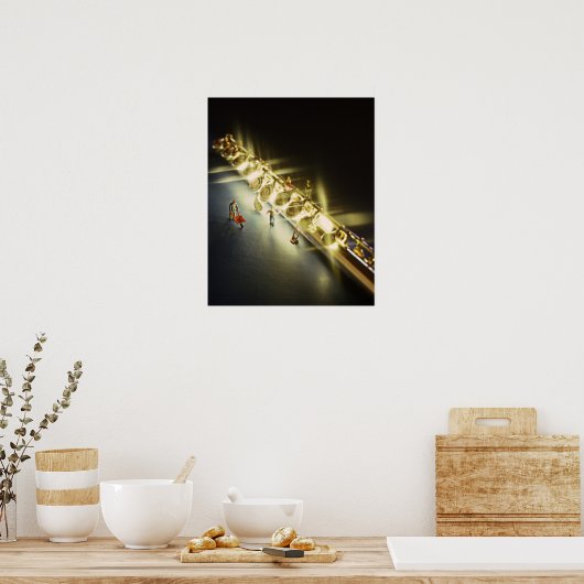 Poster flûte ou flûte (Cuisine)