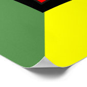 Poster Flûte sur le coeur (Coin)