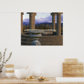 Poster Flûte sur marbre Vase 1a (Cuisine)