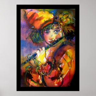 POSTER FLUTISTE