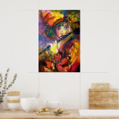 Poster flûtiste (Cuisine)