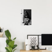 Poster Flûtiste de Santa Fe (Bureau à domicile)