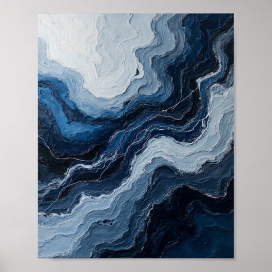 Poster "Flux abyssal" (Devant)