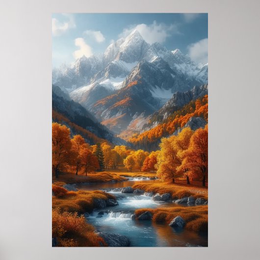 Poster Flux automnal (Devant)