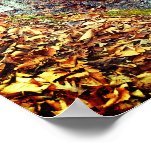 Poster Flux Automne (Coin)