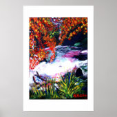 Poster Flux boisé (Devant)