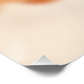 Poster Flux Chaud Abstrait (Coin)