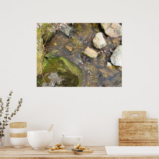 Poster flux de conscience (Cuisine)