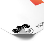 Poster Flux de couleurs (Coin)