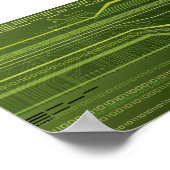 Poster Flux de données (Coin)