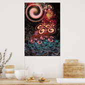 Poster 'Flux de la conscience' (Cuisine)