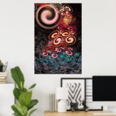 Poster 'Flux de la conscience' (Bureau à domicile)