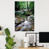 Poster Flux de montagne (Bureau à domicile)