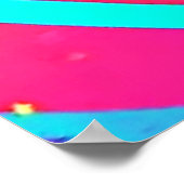 Poster Flux de musique dynamique (Coin)