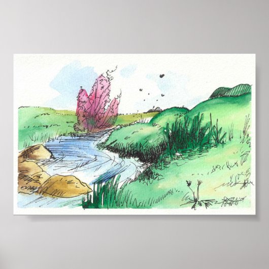 Poster Flux de printemps (Devant)