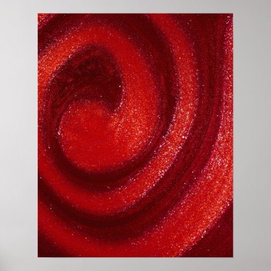 Poster Flux de vernis à ongles (Devant)