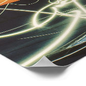 Poster Flux D'Énergie À Travers Moi (Coin)