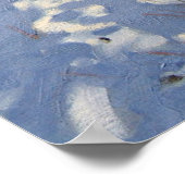 Poster Flux d'hiver Derbyshire (Coin)