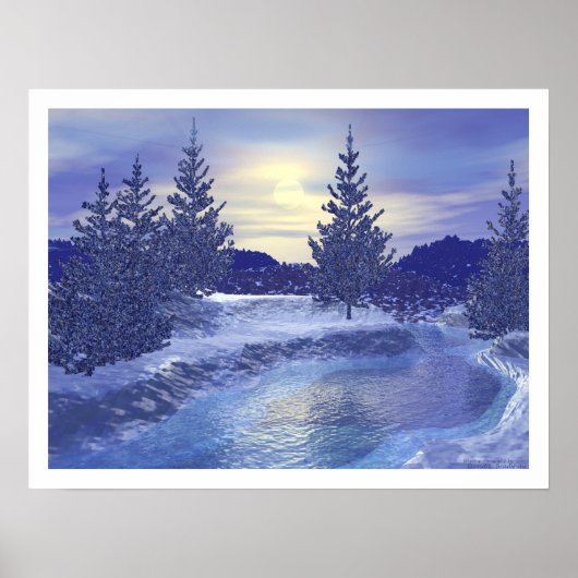 Poster Flux d'hiver III (Devant)