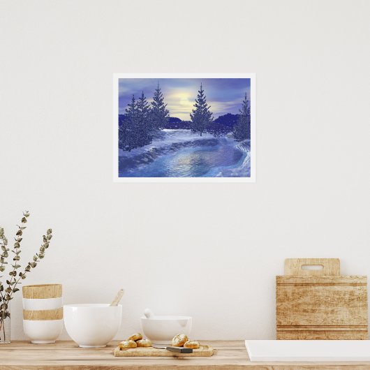 Poster Flux d'hiver III (Cuisine)