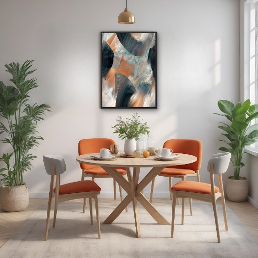 Poster Flux Dreamscape Abstrait