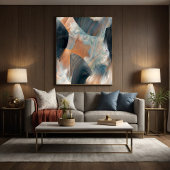 Poster Flux Dreamscape Abstrait