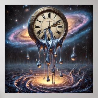 Poster Flux éternel - Le temps de fonte du Cosmos