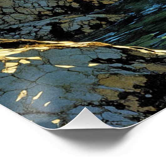 Poster Flux forestier (Coin)