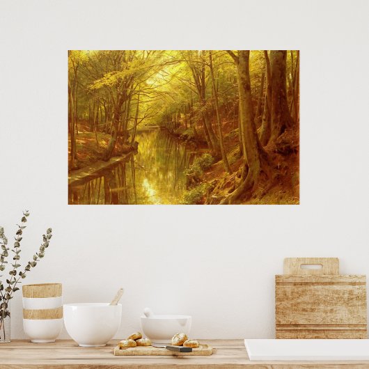 Poster Flux forestier (Cuisine)