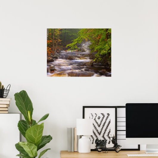 Poster Flux le long du sentier des Appalaches (Bureau à domicile)