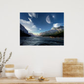 Poster Flux ou premier interstellaire (Cuisine)