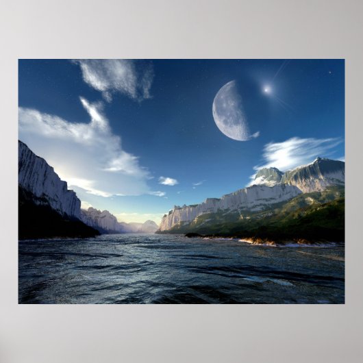 Poster Flux ou premier interstellaire (Devant)