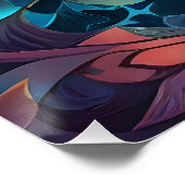 Poster Flux papillon (Coin)