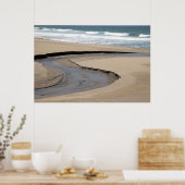 Poster Flux - Plage de Scott Creek (Cuisine)