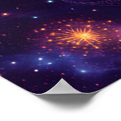 Poster Flux radiant (Coin)