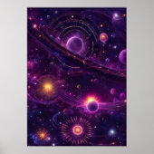 Poster Flux radiant (Devant)