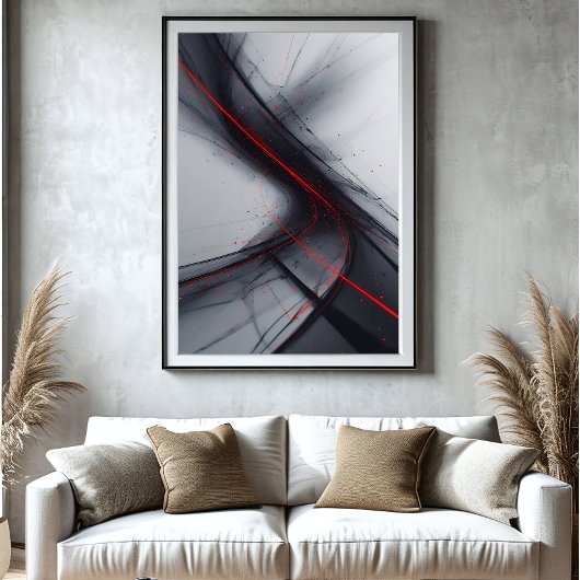 Poster Flux Rouge