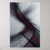 Poster Flux Rouge (Devant)