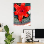 Poster Flux Saturne (Bureau à domicile)