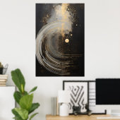 Poster Flux Stellaire (Bureau à domicile)