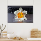 Poster Flux sur le clavier (Cuisine)